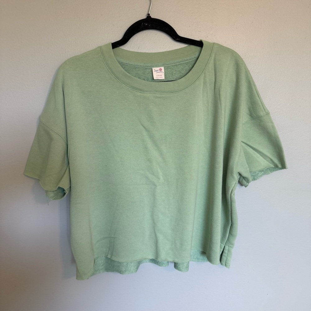 Secret Treasures Mint Green Top L Bottoms M
